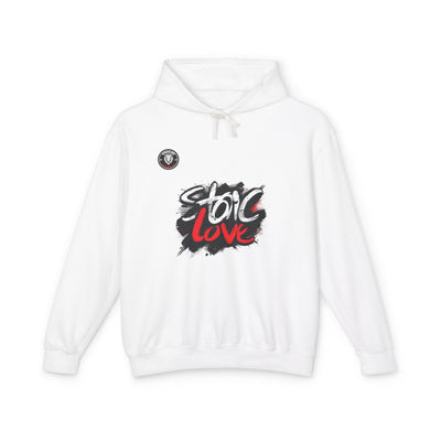 Stylish Unisex Lightweight Hoodie with 'Stoic Love' Design, Perfect for Casual Wear, Gifts, Festivals, Everyday Comfort, Streetwear Fashion