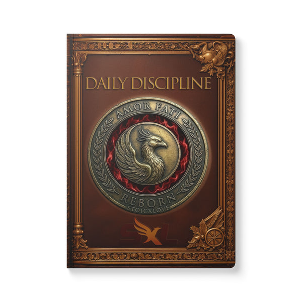 Stoic Hardcover Journal — Self-Reflection Notebook