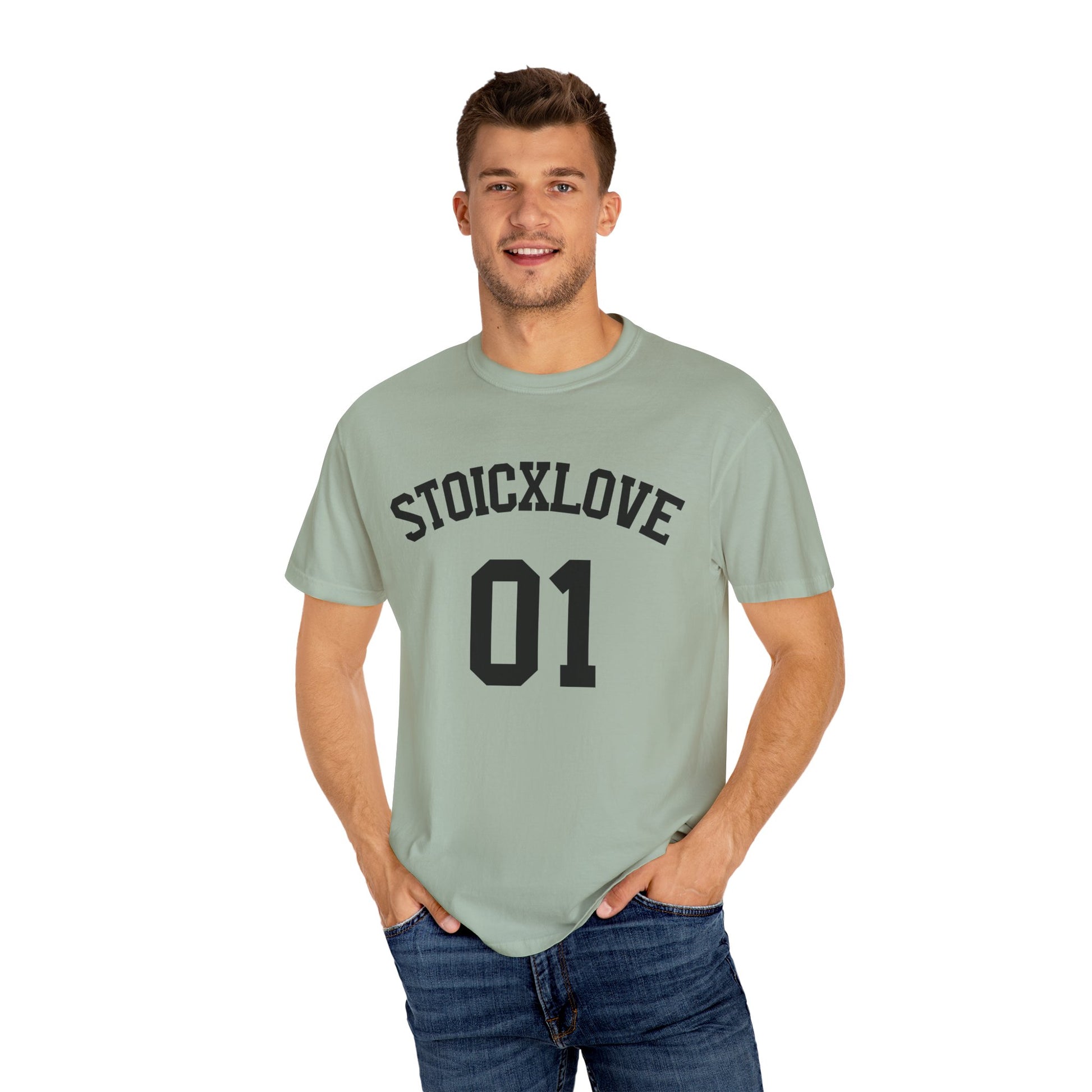 Stoic Love Unisex T-Shirt - Vintage Athletic Style Tee, Inspirational Gift, Casual Wear, Philosophy Lovers, Streetwear, Cool Graphic Shirt