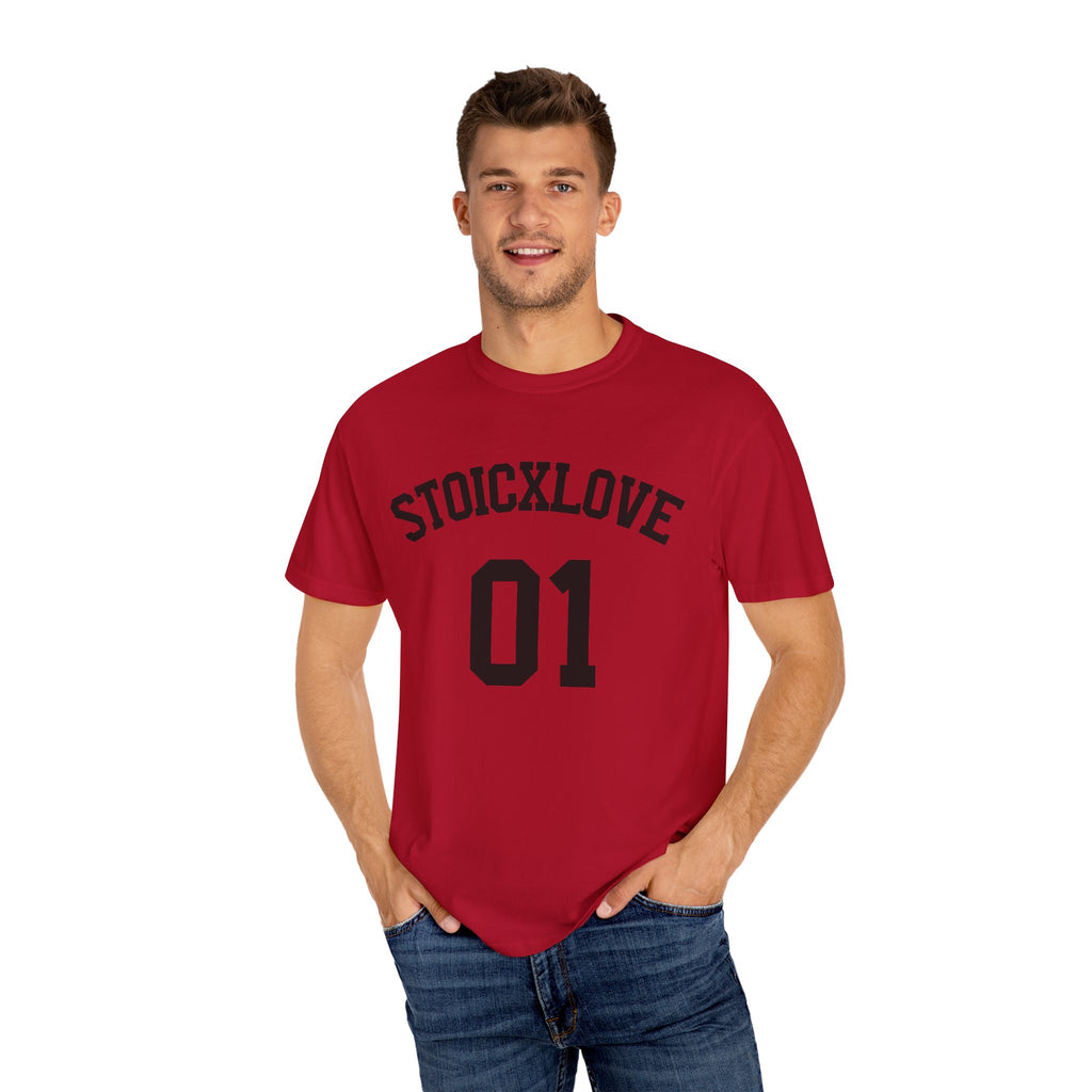 Stoic Love Unisex T-Shirt - Vintage Athletic Style Tee, Inspirational Gift, Casual Wear, Philosophy Lovers, Streetwear, Cool Graphic Shirt