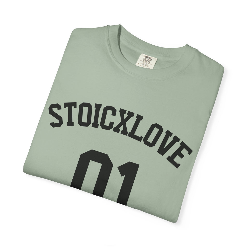 Stoic Love Unisex T-Shirt - Vintage Athletic Style Tee, Inspirational Gift, Casual Wear, Philosophy Lovers, Streetwear, Cool Graphic Shirt