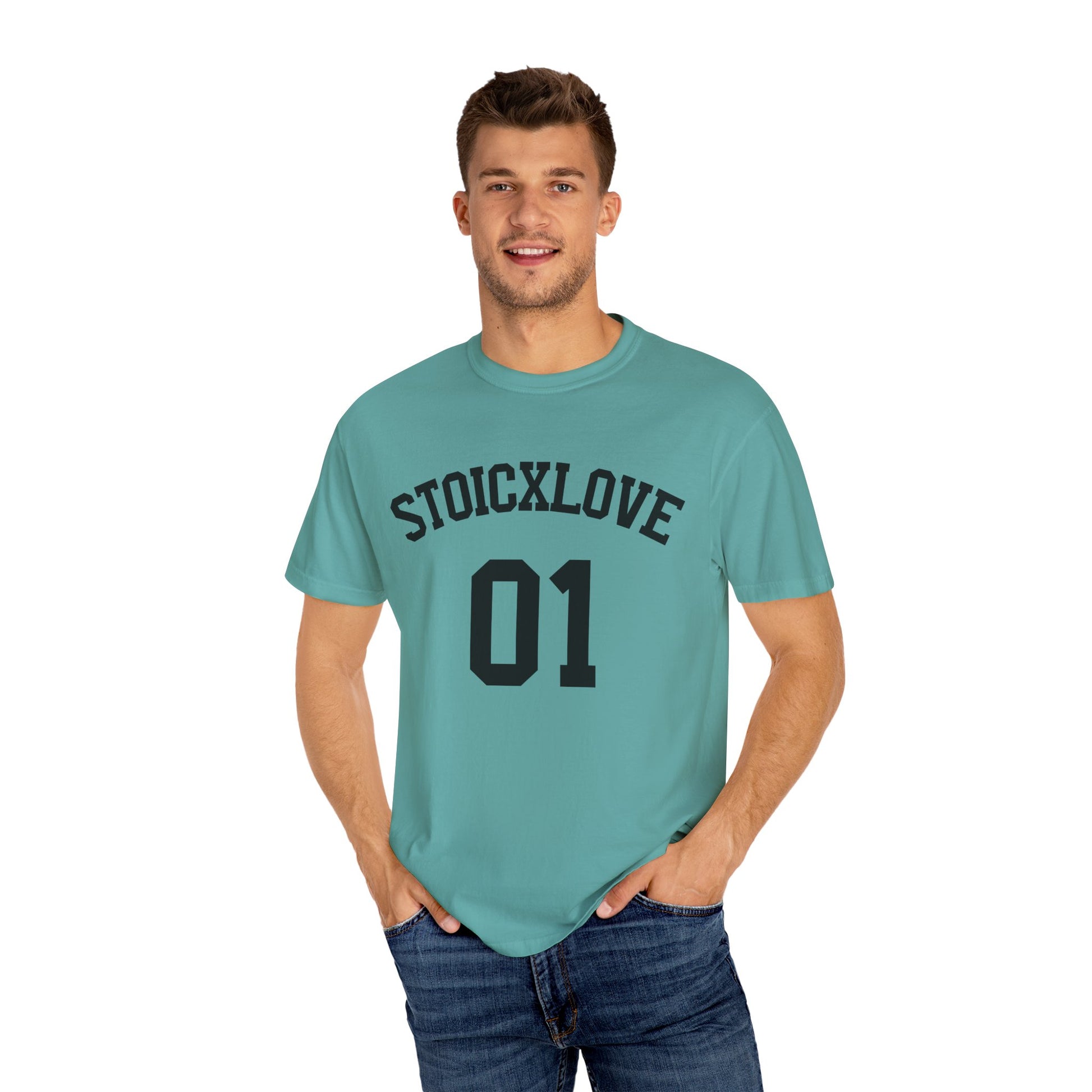 Stoic Love Unisex T-Shirt - Vintage Athletic Style Tee, Inspirational Gift, Casual Wear, Philosophy Lovers, Streetwear, Cool Graphic Shirt