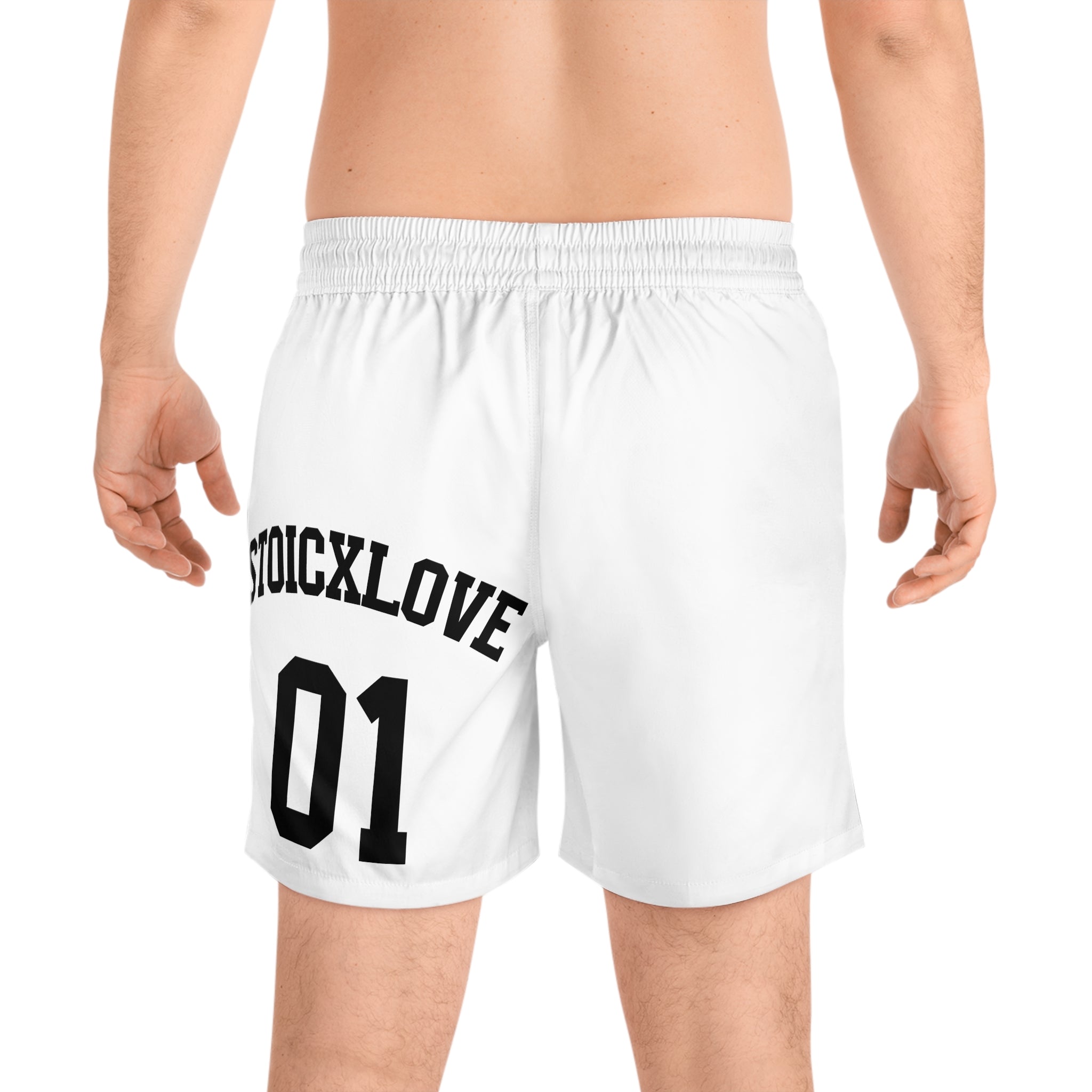 Classic Swim Shorts — Stoic White