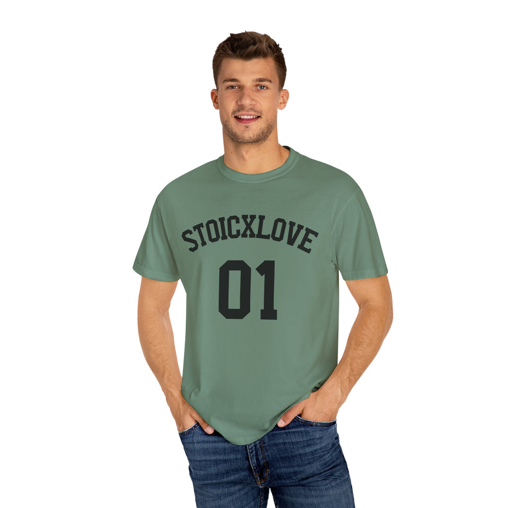 Stoic Love Unisex T-Shirt - Vintage Athletic Style Tee, Inspirational Gift, Casual Wear, Philosophy Lovers, Streetwear, Cool Graphic Shirt