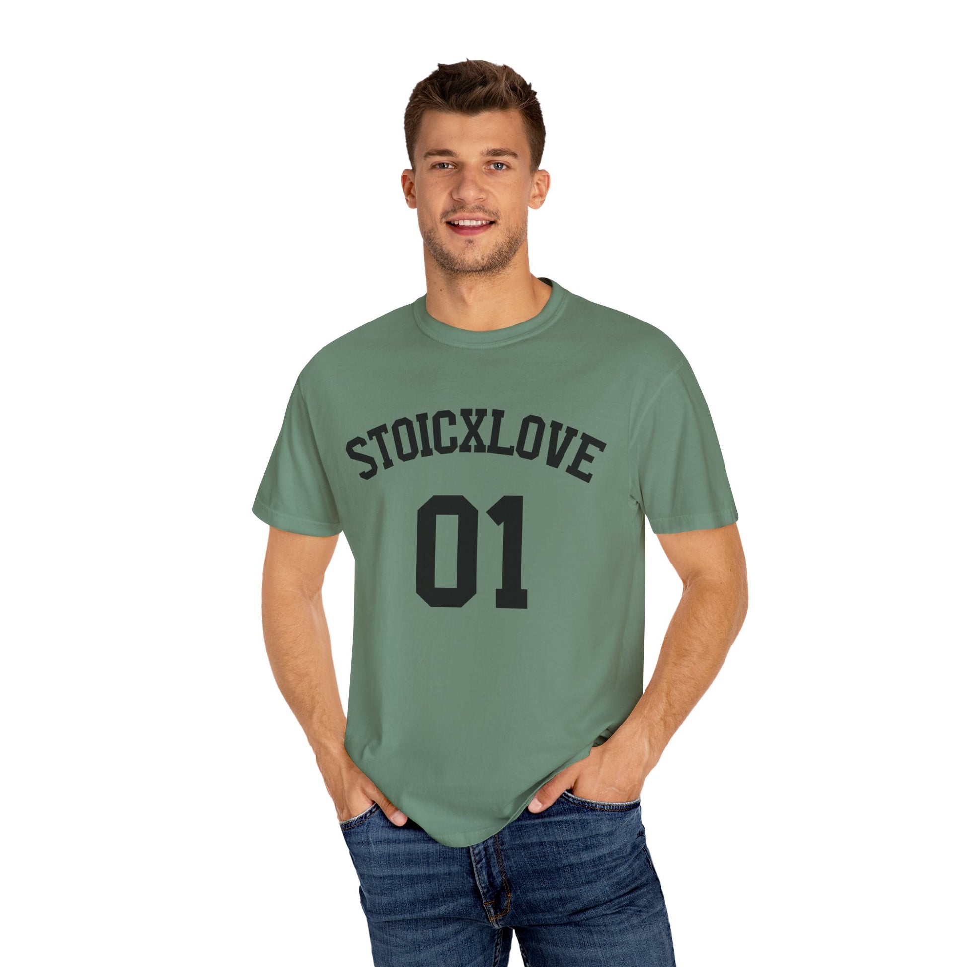 Stoic Love Unisex T-Shirt - Vintage Athletic Style Tee, Inspirational Gift, Casual Wear, Philosophy Lovers, Streetwear, Cool Graphic Shirt