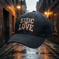 Stoic Love Embroidered Dad Cap, Vintage Philosophy Streetwear Hat