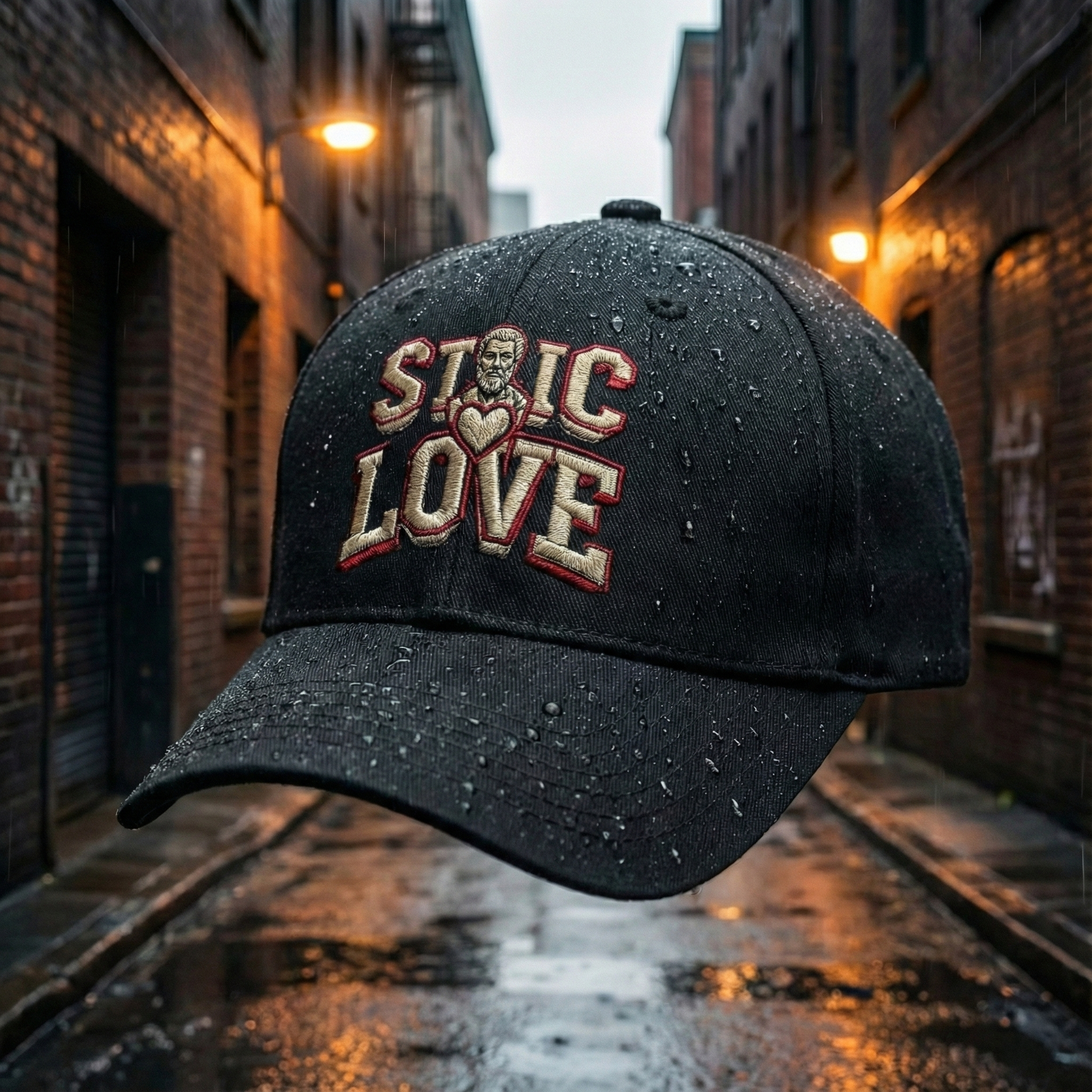 Stoic Love Embroidered Dad Cap, Vintage Philosophy Streetwear Hat