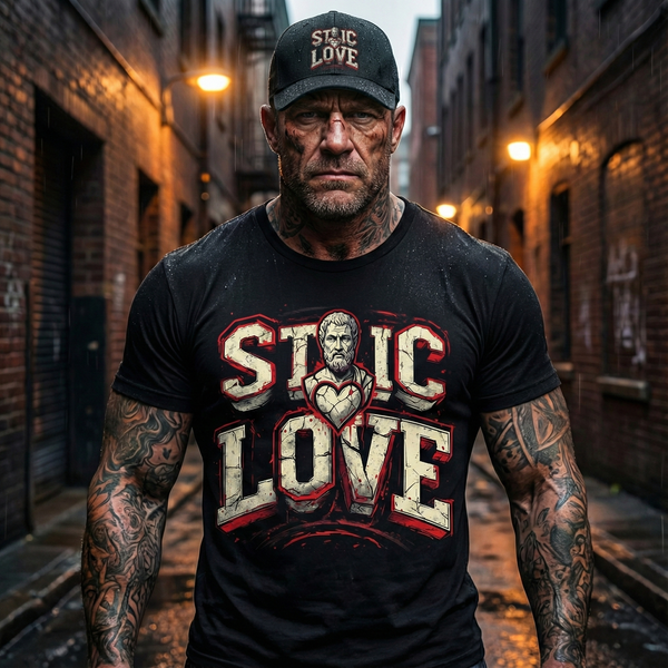 The Philosopher Tee — Stoic Core