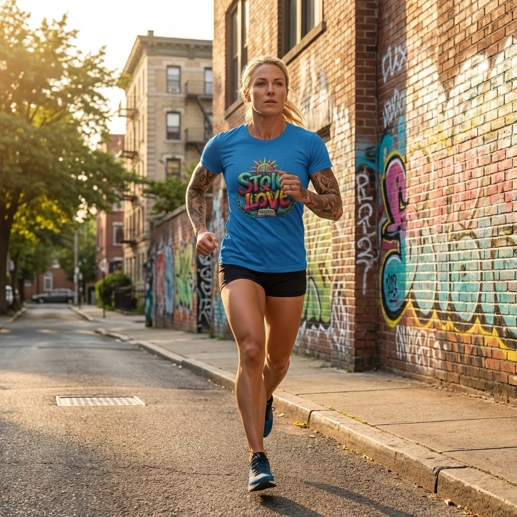 Urban Wisdom & Compass Tee — Stoic Core