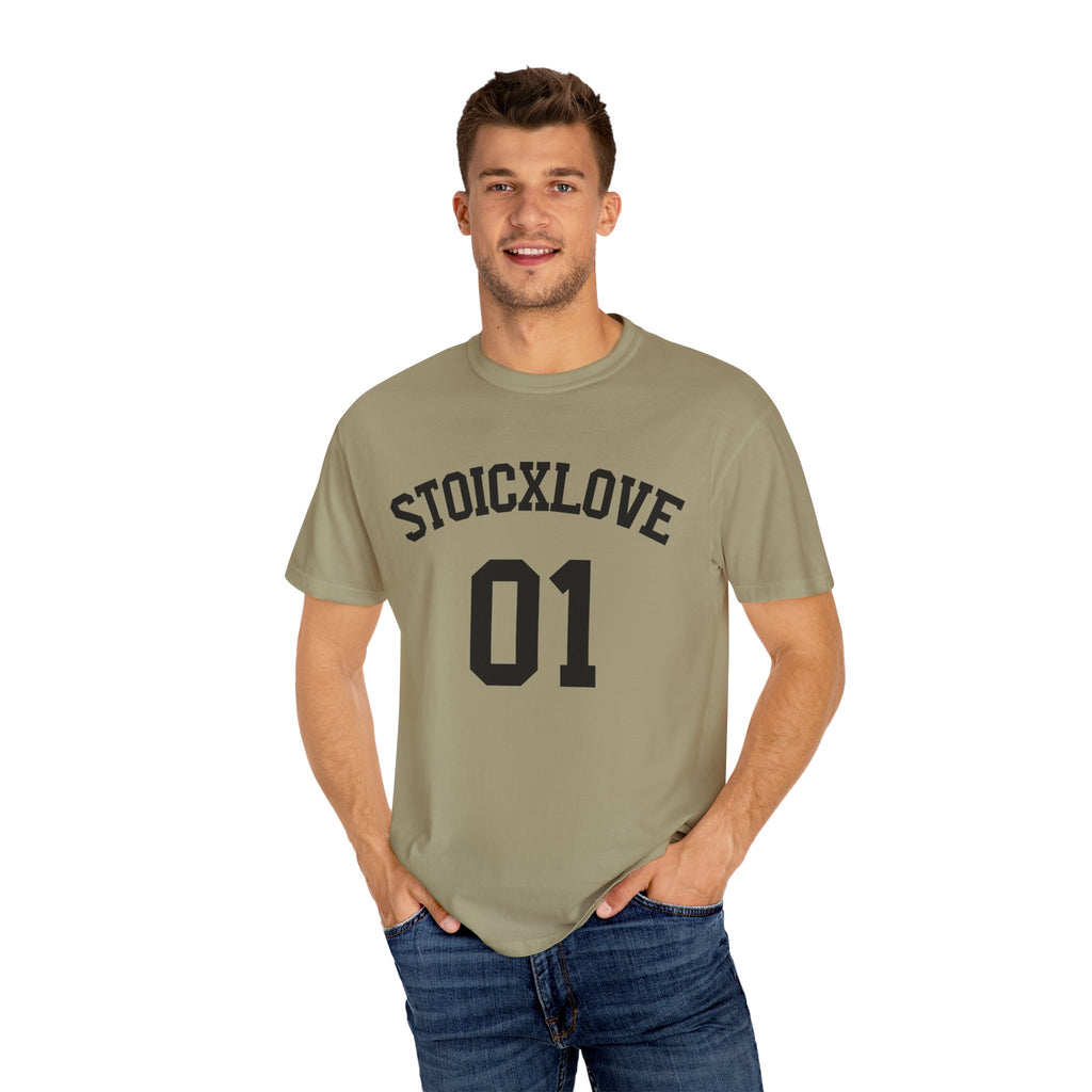 Stoic Love Unisex T-Shirt - Vintage Athletic Style Tee, Inspirational Gift, Casual Wear, Philosophy Lovers, Streetwear, Cool Graphic Shirt