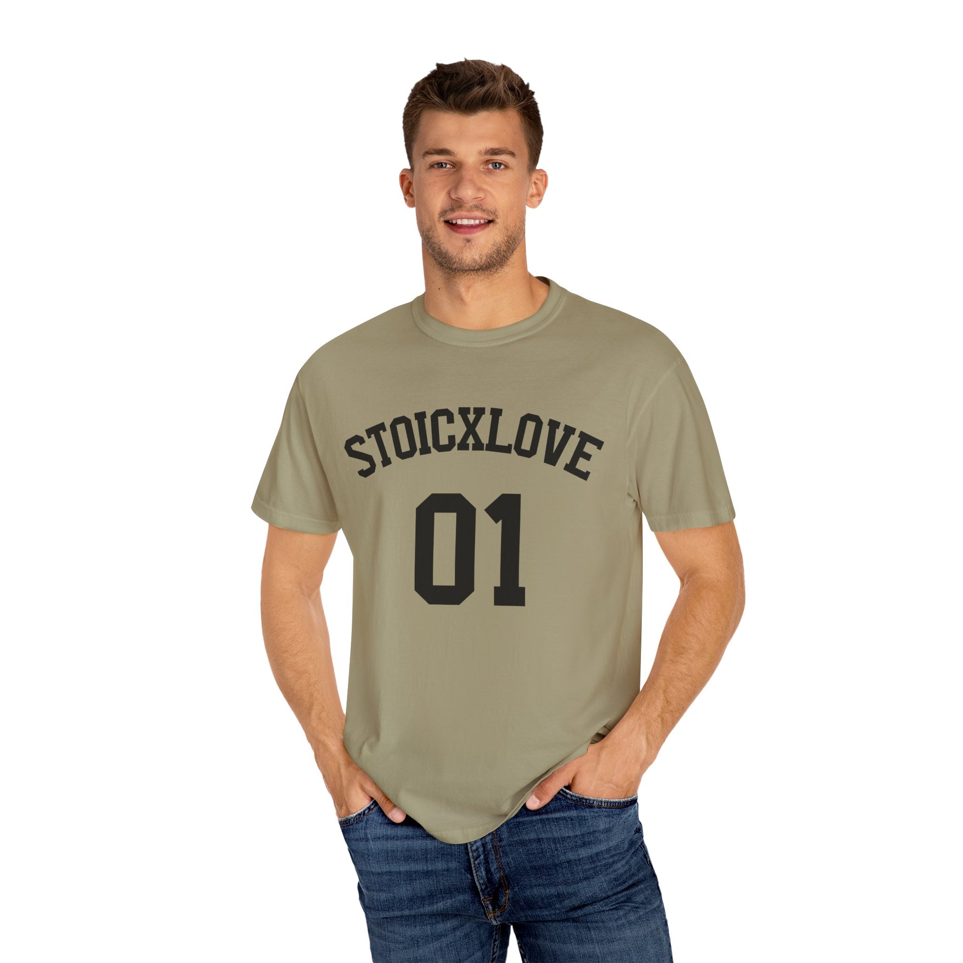 Stoic Love Unisex T-Shirt - Vintage Athletic Style Tee, Inspirational Gift, Casual Wear, Philosophy Lovers, Streetwear, Cool Graphic Shirt