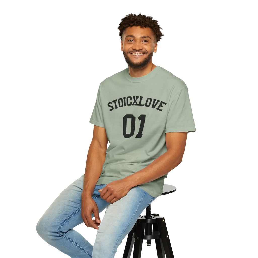 Stoic Love Unisex T-Shirt - Vintage Athletic Style Tee, Inspirational Gift, Casual Wear, Philosophy Lovers, Streetwear, Cool Graphic Shirt