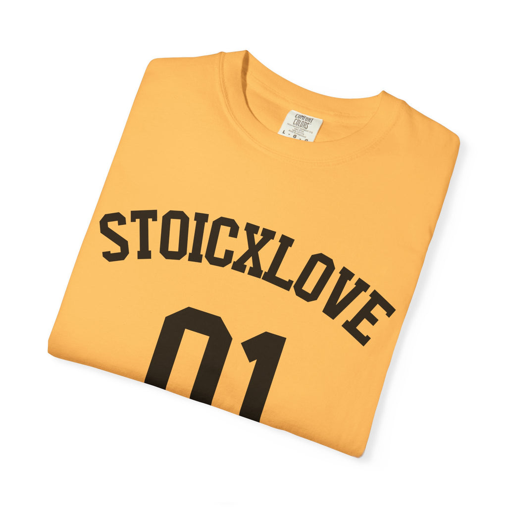 Stoic Love Unisex T-Shirt - Vintage Athletic Style Tee, Inspirational Gift, Casual Wear, Philosophy Lovers, Streetwear, Cool Graphic Shirt