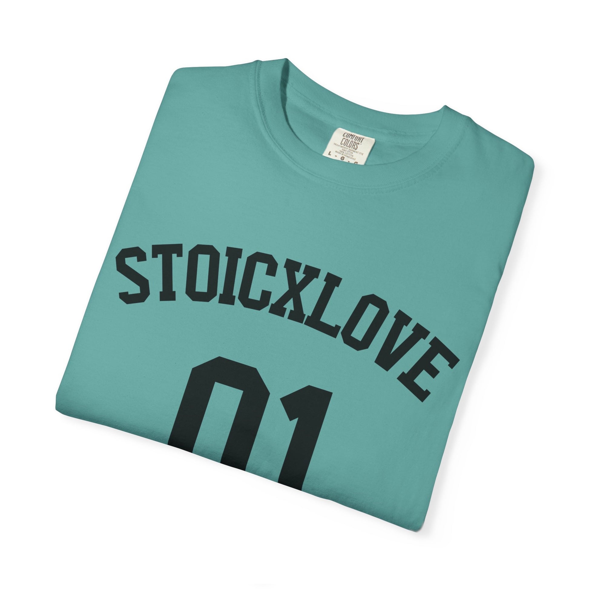 Stoic Love Unisex T-Shirt - Vintage Athletic Style Tee, Inspirational Gift, Casual Wear, Philosophy Lovers, Streetwear, Cool Graphic Shirt