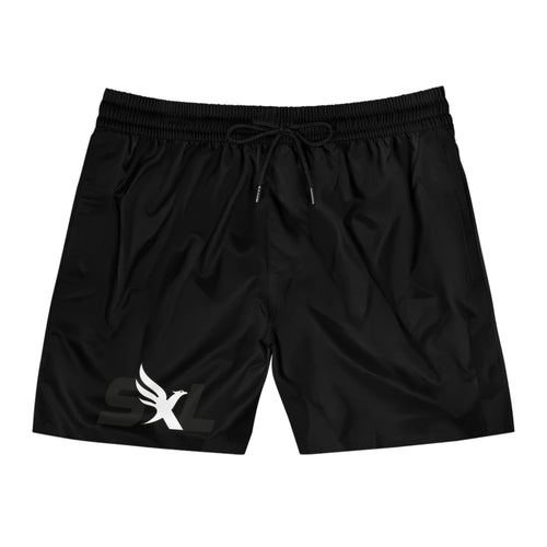 Black Swim Shorts — Stoic Black