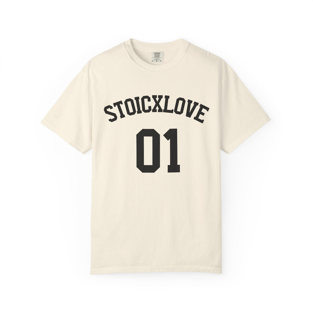 Stoic Love Unisex T-Shirt - Vintage Athletic Style Tee, Inspirational Gift, Casual Wear, Philosophy Lovers, Streetwear, Cool Graphic Shirt
