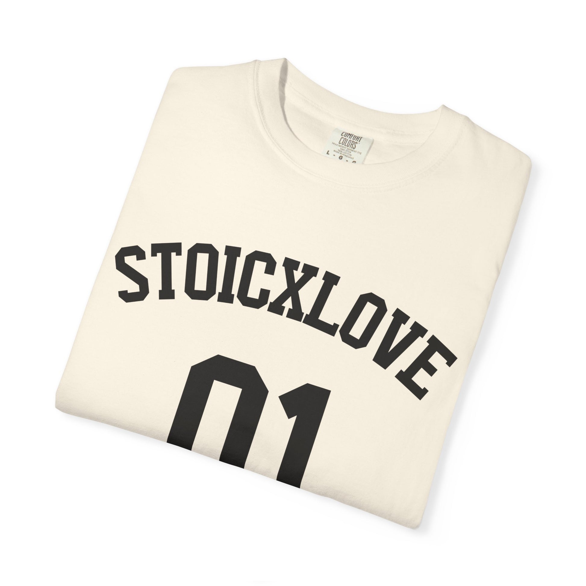 Stoic Love Unisex T-Shirt - Vintage Athletic Style Tee, Inspirational Gift, Casual Wear, Philosophy Lovers, Streetwear, Cool Graphic Shirt