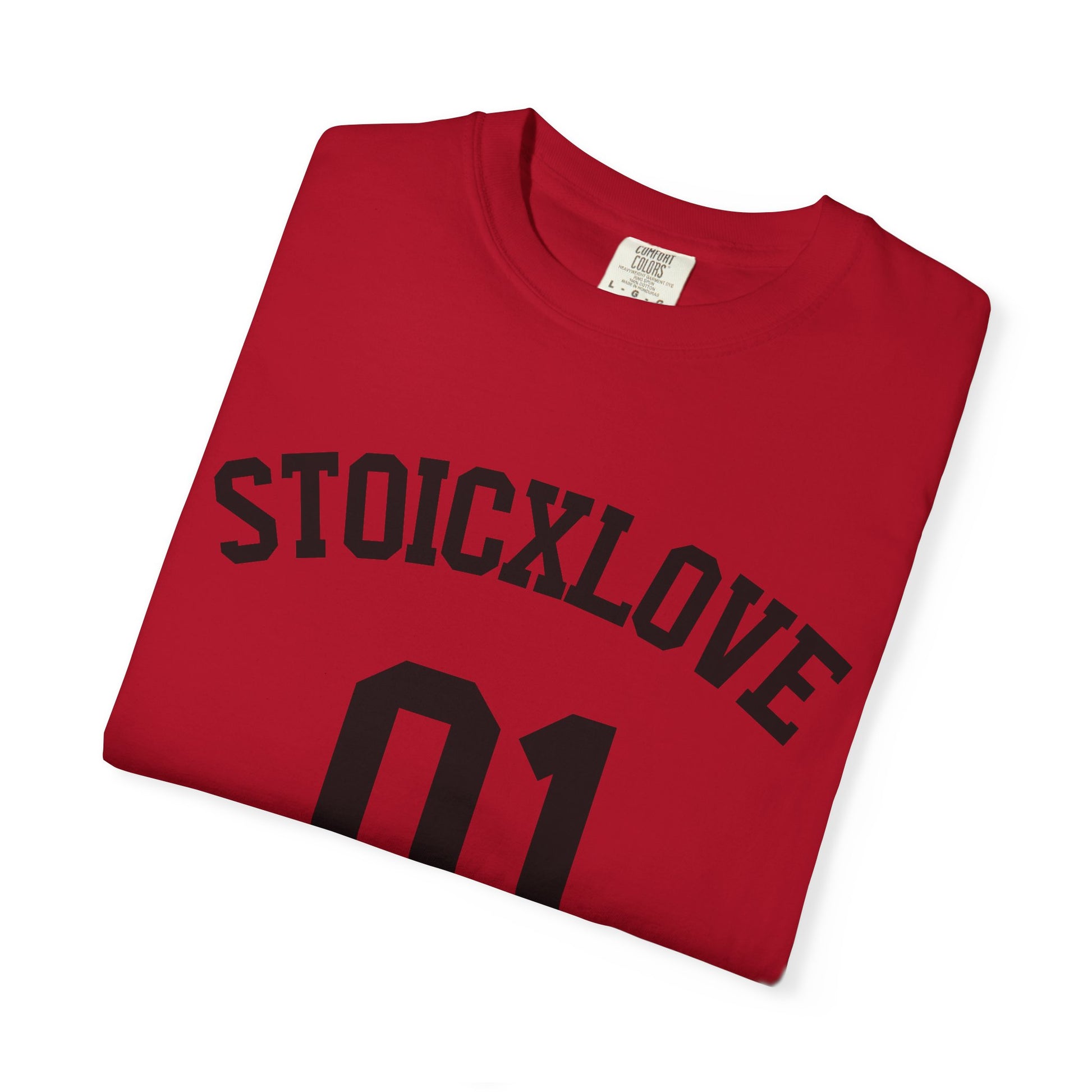 Stoic Love Unisex T-Shirt - Vintage Athletic Style Tee, Inspirational Gift, Casual Wear, Philosophy Lovers, Streetwear, Cool Graphic Shirt