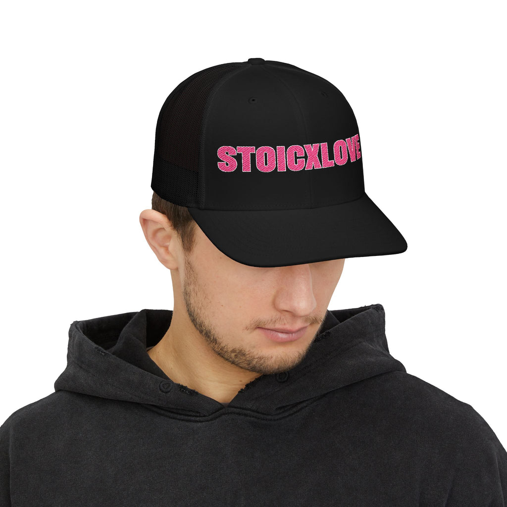 STOICXLOVE Pink Trucker Cap - Stoic Design