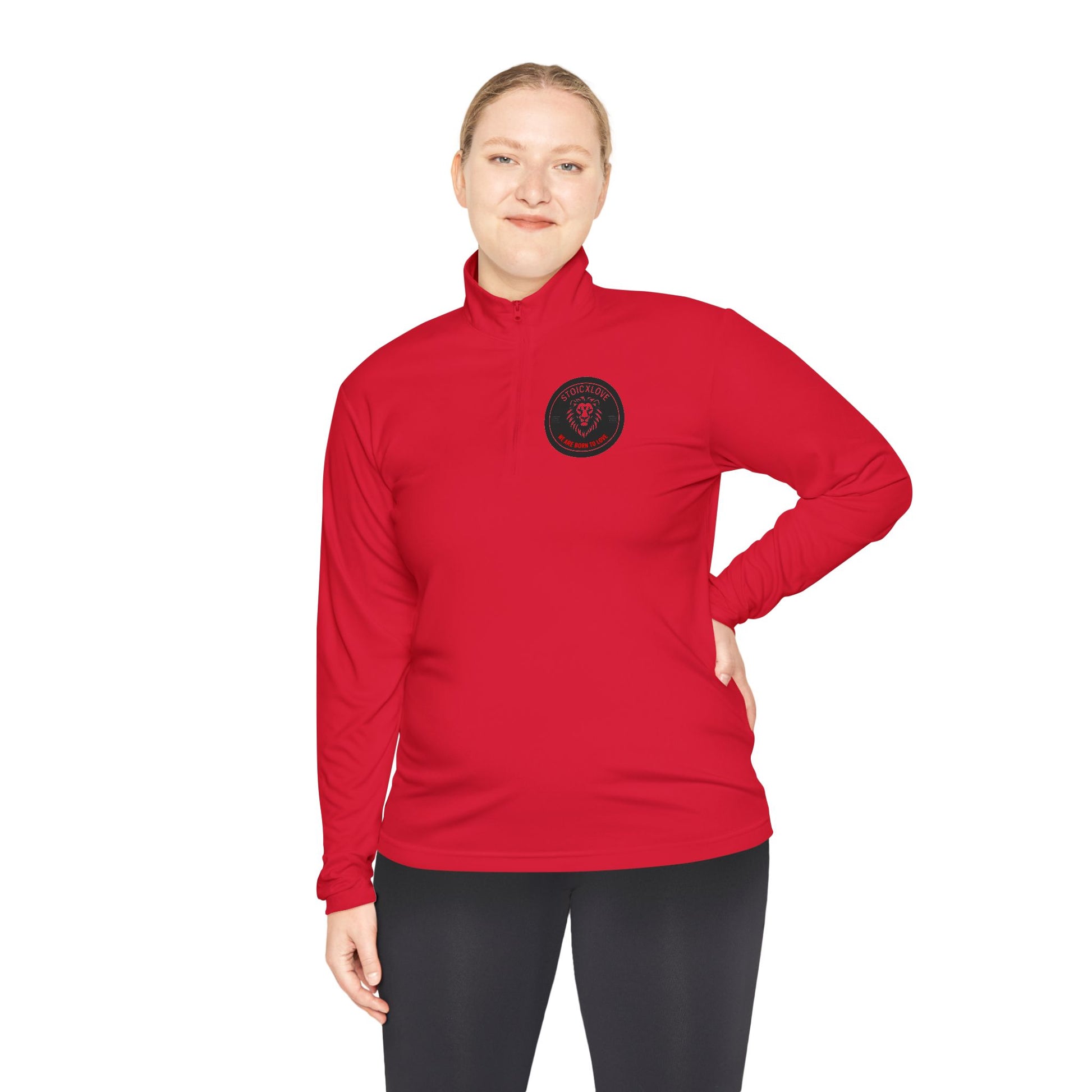 Cozy Unisex Quarter-Zip Pullover - Casual Style, Perfect for Everyday Wear, Gift for Him/Her, Spring/Fall Layering, Travel Essentials