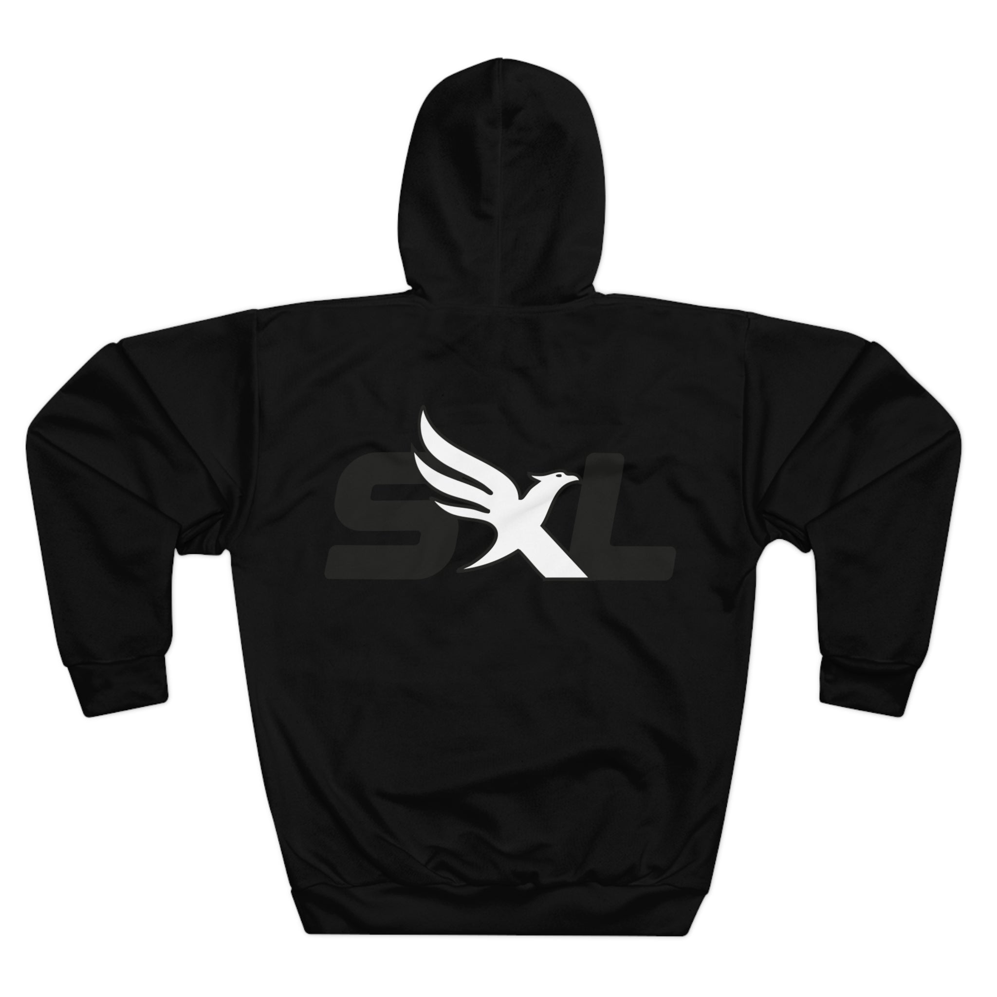 StoicXLove Black Hoodie — Core Edition